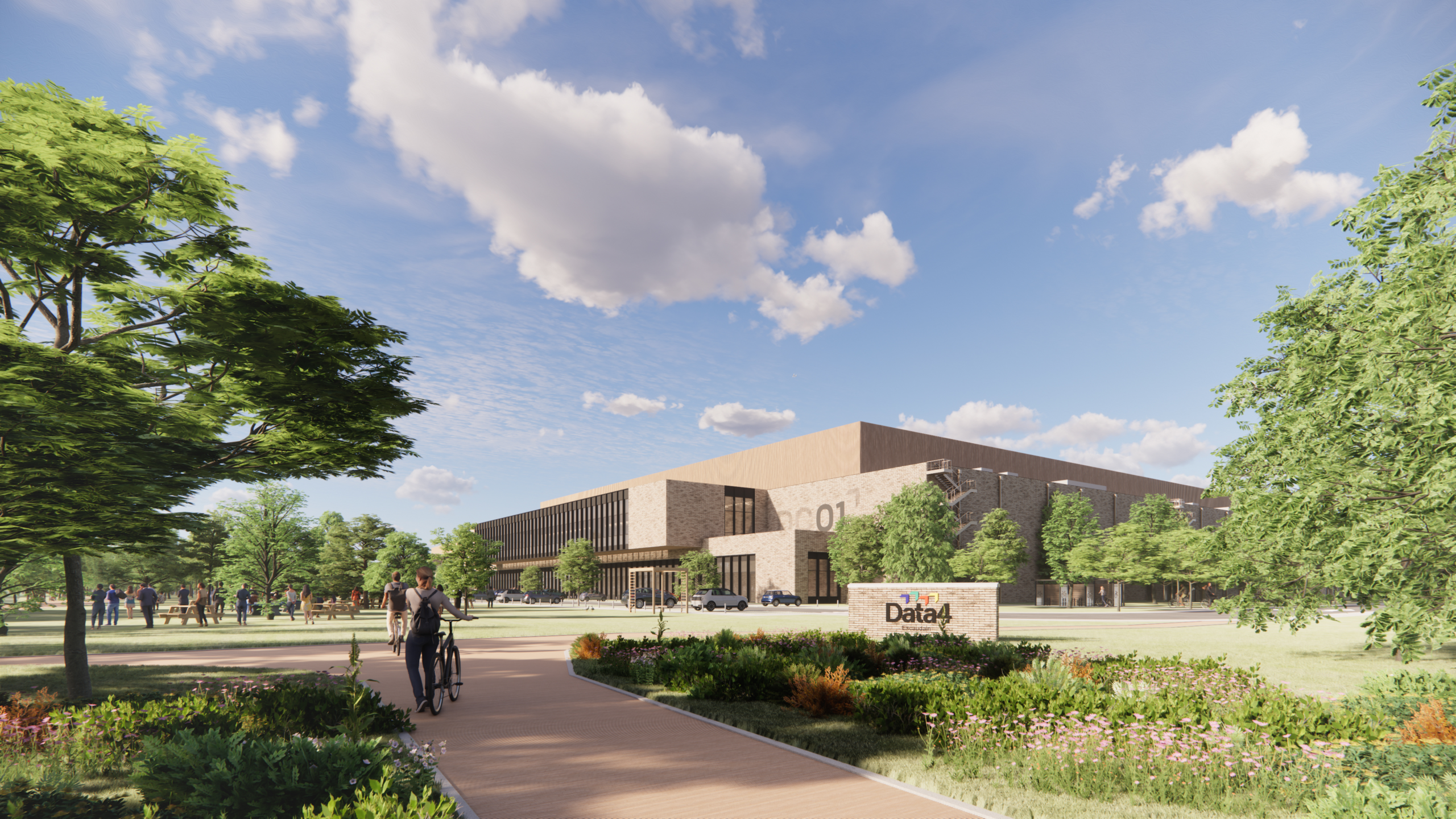 Data4 launches 700MW Escaudain campus
