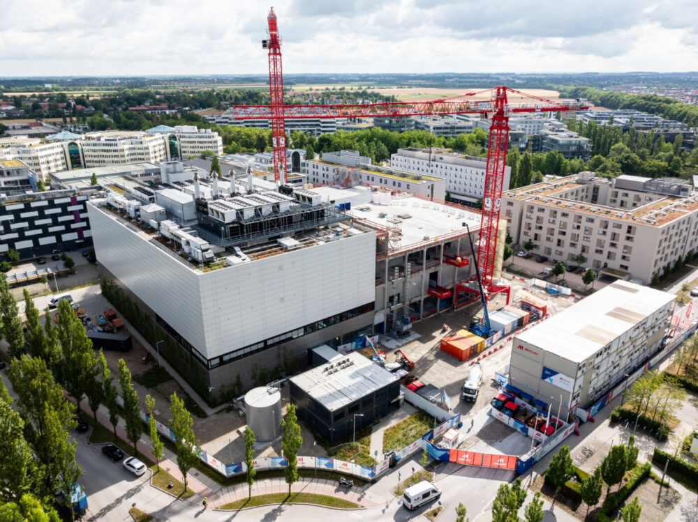 Munich build clears the concrete milestone Munich build clears the concrete milestone